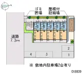 ★手数料０円★名古屋市西区上名古屋４丁目　月極駐車場（LP）